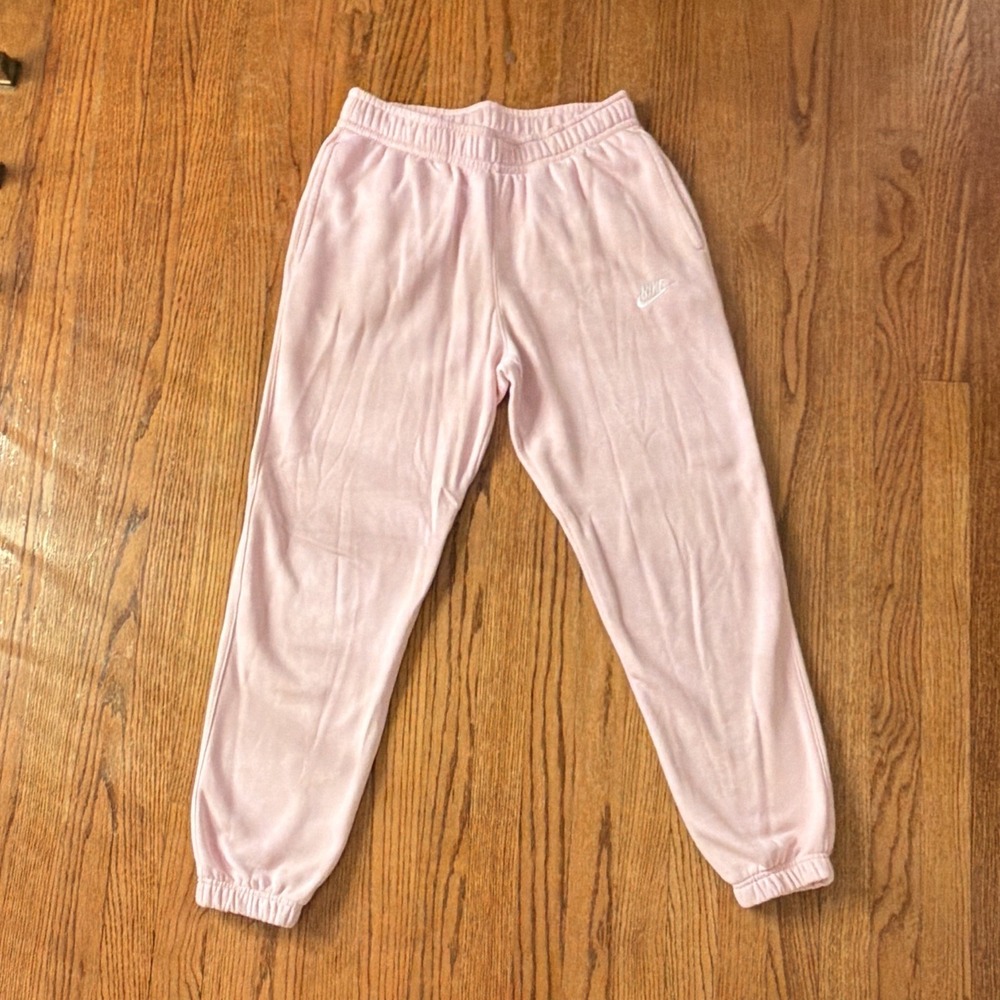 Nike Club Fleece Pink Men's Joggers Size M